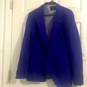 This is tailorbird navy blue blazer size 40 used